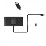 Caricabatterie wireless con tappetino antiscivolo per auto con interfaccia TYPEC C1 da 15 W, C1 1m, C1 30cm