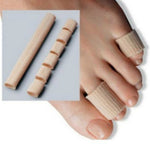 Guanti protettivi separatori per dita per la correzione dell'eversione delle dita delle dita in fibra di silicone traspirante, S, M, L