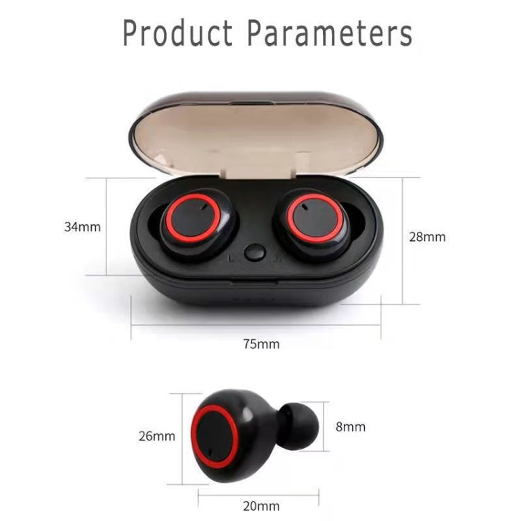 Cuffie wireless TWS Y50 Bluetooth 5.0
