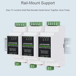 Server seriale industriale Waveshare RS232 a RJ45 Ethernet
