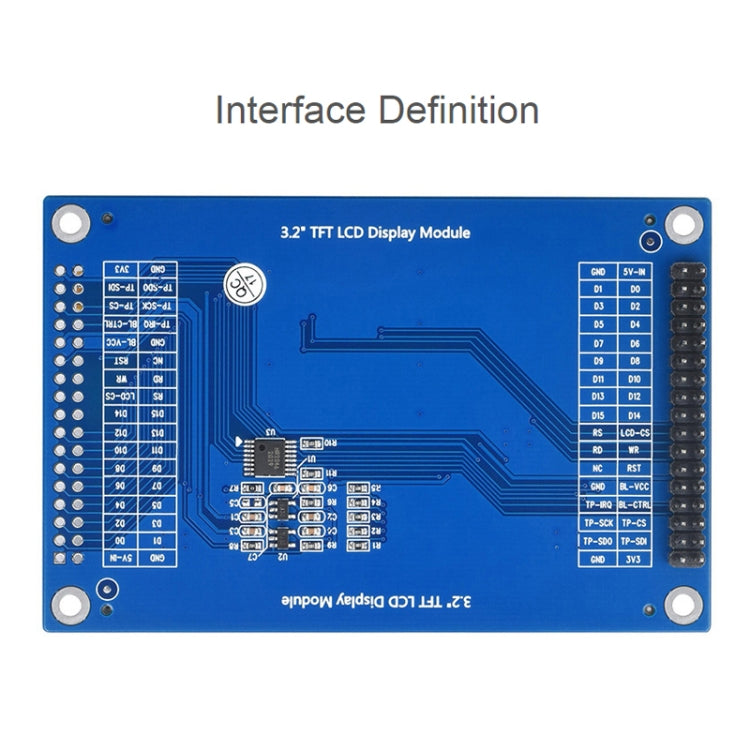 Waveshare LCD Touch 3,2" 320x240 pixel con controller