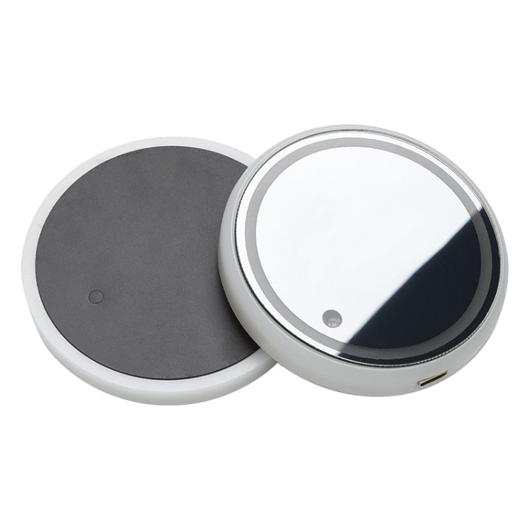 Sottobicchiere antiscivolo con ricarica USB, sottobicchiere luminoso per auto da 2 pezzi, Car Luminous Water Coaster