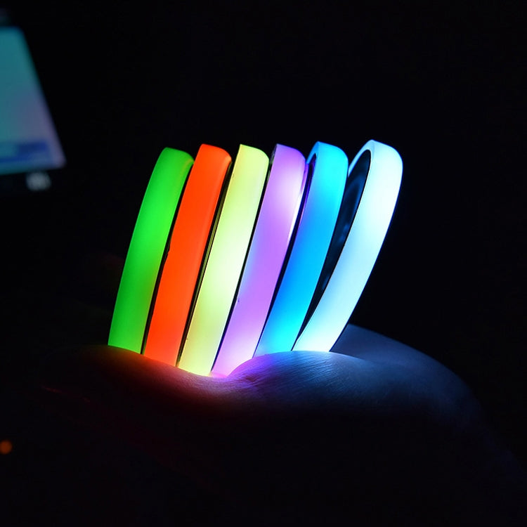 Sottobicchiere antiscivolo con ricarica USB, sottobicchiere luminoso per auto da 2 pezzi, Car Luminous Water Coaster