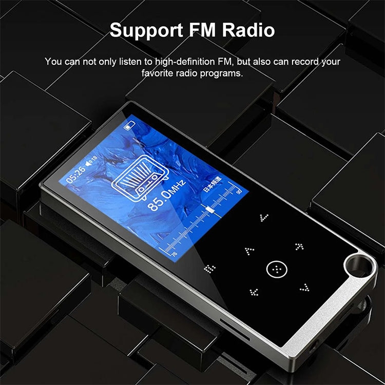 Lettore musicale MP4/MP3 Lossless 2,4" con Bluetooth