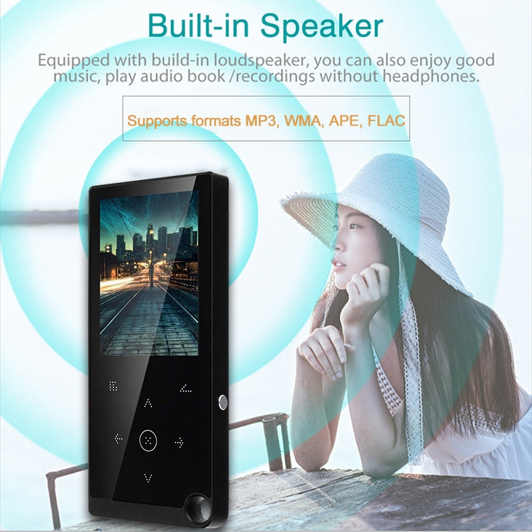 Lettore musicale MP4/MP3 Lossless 2,4" con Bluetooth