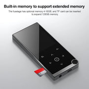 Lettore musicale MP4/MP3 Lossless 2,4" con Bluetooth