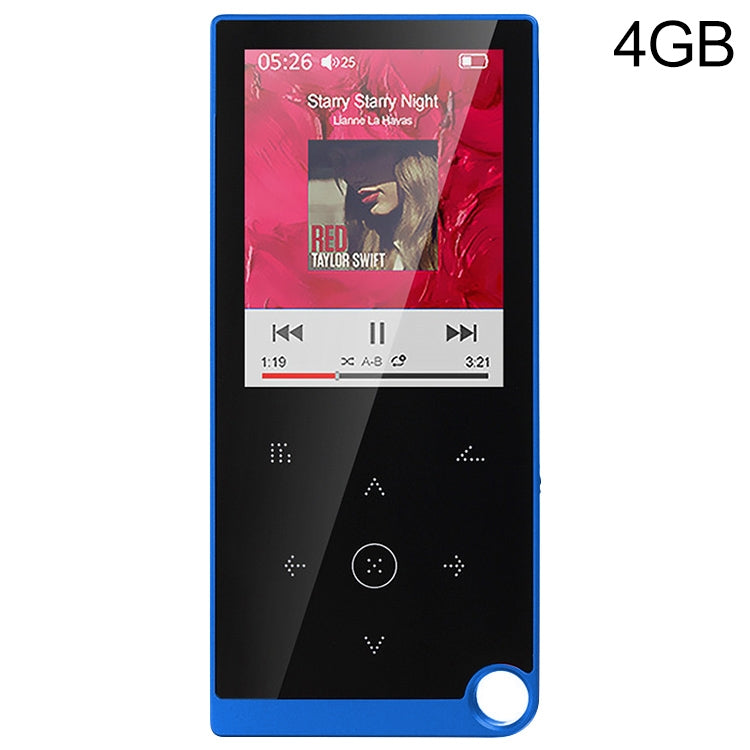 Lettore musicale MP4/MP3 Lossless 2,4" con Bluetooth