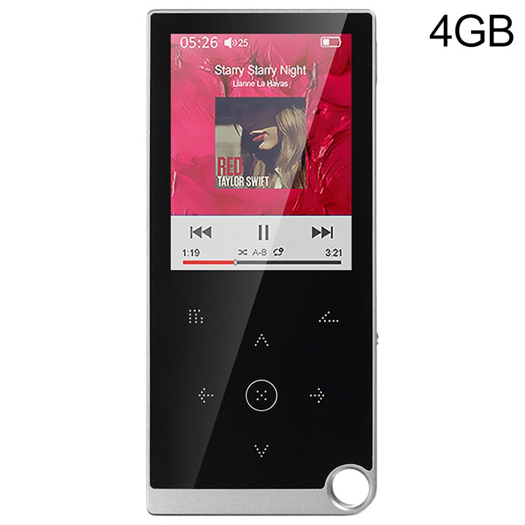 Lettore musicale MP4/MP3 Lossless 2,4" con Bluetooth