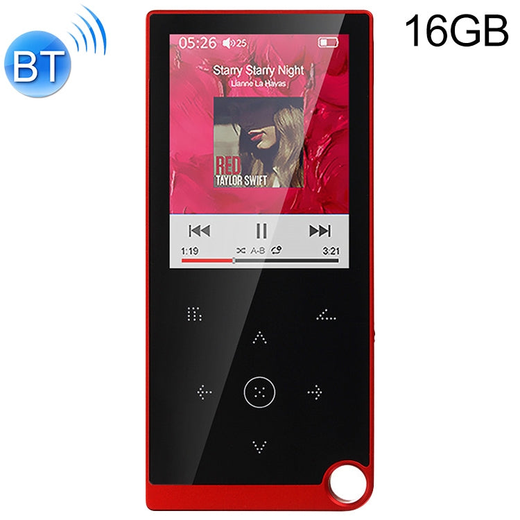 Lettore musicale MP4/MP3 Lossless 2,4" con Bluetooth
