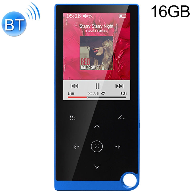 Lettore musicale MP4/MP3 Lossless 2,4" con Bluetooth