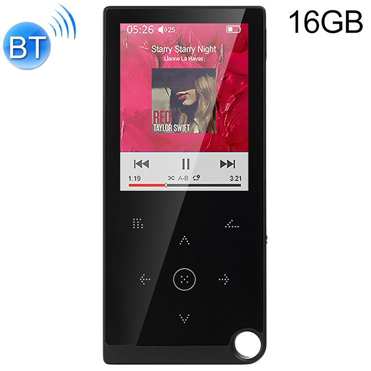 Lettore musicale MP4/MP3 Lossless 2,4" con Bluetooth