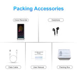 Registratore vocale M13 Bluetooth 4.2 4-32GB nero
