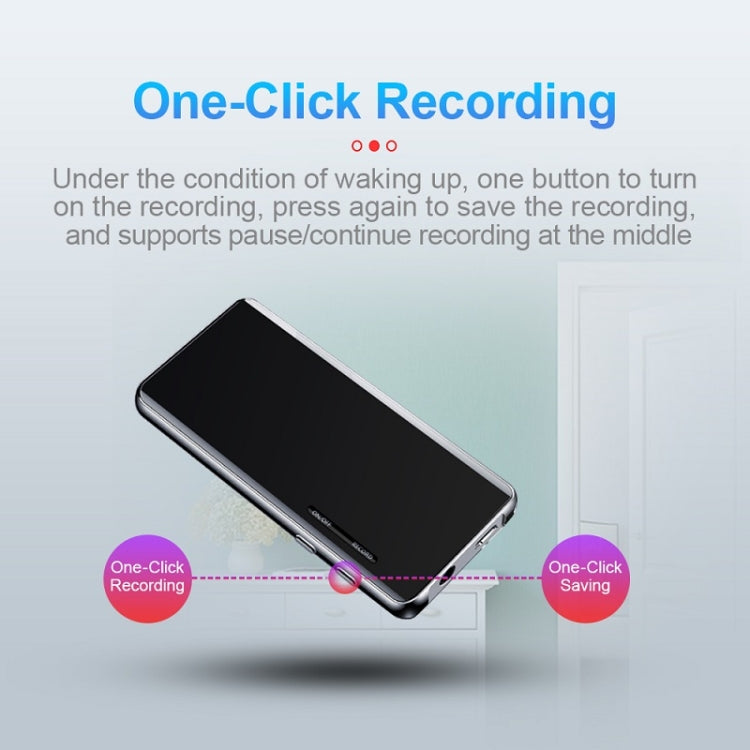 Registratore vocale M13 Bluetooth 4.2 4-32GB nero