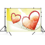 Panno di sfondo per fotografia, 2,1 x 1,5 m, per San Valentino, per feste fotografiche, oggetti di scena