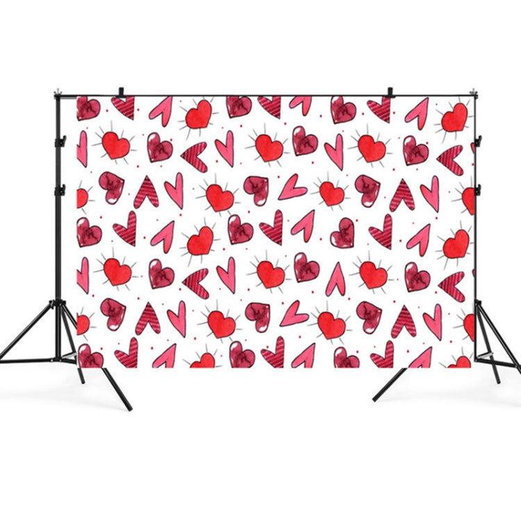 Panno di sfondo per fotografia, 2,1 x 1,5 m, per San Valentino, per feste fotografiche, oggetti di scena