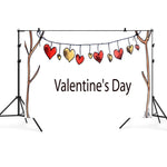 Panno di sfondo per fotografia, 2,1 x 1,5 m, per San Valentino, per feste fotografiche, oggetti di scena
