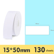 2 pezzi di adesivo per prodotti da supermercato, carta per cartellini del prezzo, carta per etichette termiche autoadesive per NIIMBOT D11, White 12x22mm 260 Sheets, White 12x30mm 210 Sheets, White 12x40mm 160 Sheets, White 15x26mm 230 Sheets