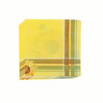 Tovaglioli per il viso decorati Yellow Sunflower 33x33 cm