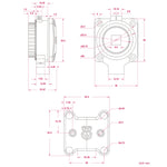 Modulo fotocamera globale 1.6MP per Raspberry Pi