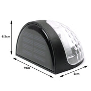 2 pezzi applique solari LED da parete per esterni IP44