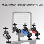 Supporto per staffa YJ Magic Arm Braccio magico con testa a sfera da 1/4 di pollice, MA-95 Gun Gray, MA-75 Gun Gray, MA-100B Blue, MA-100R Red, MA-113 Black