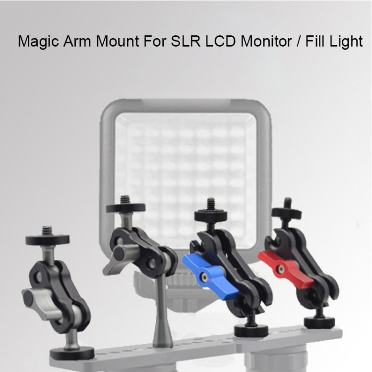 Supporto per staffa YJ Magic Arm Braccio magico con testa a sfera da 1/4 di pollice, MA-95 Gun Gray, MA-75 Gun Gray, MA-100B Blue, MA-100R Red, MA-113 Black