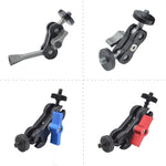 Supporto per staffa YJ Magic Arm Braccio magico con testa a sfera da 1/4 di pollice, MA-95 Gun Gray, MA-75 Gun Gray, MA-100B Blue, MA-100R Red, MA-113 Black