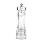 Macinapepe acrilico trasparente Macinapepe manuale Macinapepe con nucleo in ceramica Bottiglia di condimento multiuso, 4 Inch, 5 Inch, 6 Inch