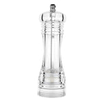 Macinapepe acrilico trasparente Macinapepe manuale Macinapepe con nucleo in ceramica Bottiglia di condimento multiuso, 4 Inch, 5 Inch, 6 Inch