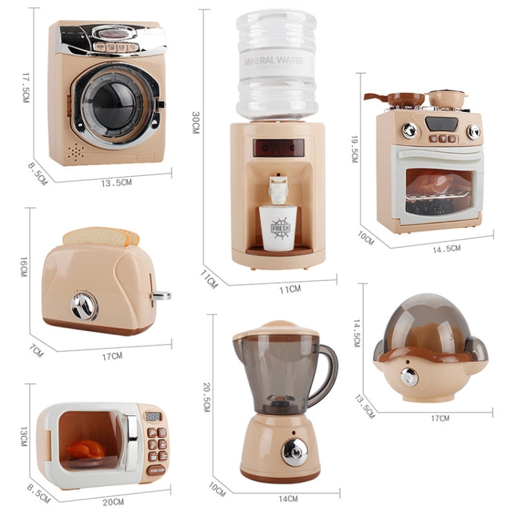 Puzzle elettrodomestici cucina giocattolo in plastica