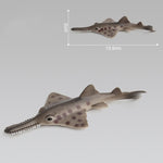 3 ornamenti per modelli di animali marini di simulazione, Serrated Ray, Rays, Sea Turtle, Mako Shark, Happy Dolphin, Small Sea Dog, Sailfish, Guitarfish, Octopus, Flying Fish, Leatherback Turtle, Eel