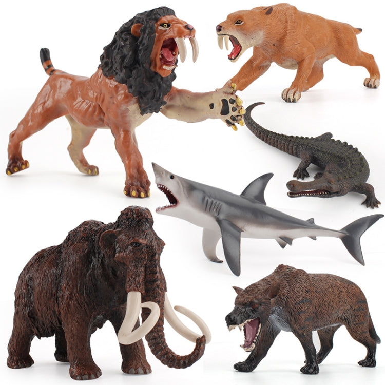 Set modelli animali antichi in PVC per bambini 3+ anni