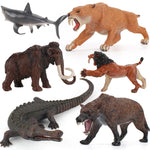 Set modelli animali antichi in PVC per bambini 3+ anni