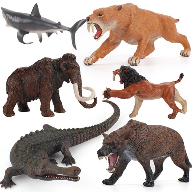 Set modelli animali antichi in PVC per bambini 3+ anni