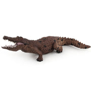 Giocattolo statico della decorazione degli animali selvatici del PVC del modello del coccodrillo di simulazione, LX829, PL127-888, PL127-923, 3 PCS / Set