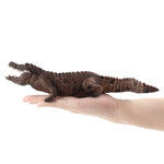 Set 3 giocattoli coccodrillo in PVC decorativi 29 cm