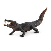Giocattolo statico della decorazione degli animali selvatici del PVC del modello del coccodrillo di simulazione, LX829, PL127-888, PL127-923, 3 PCS / Set