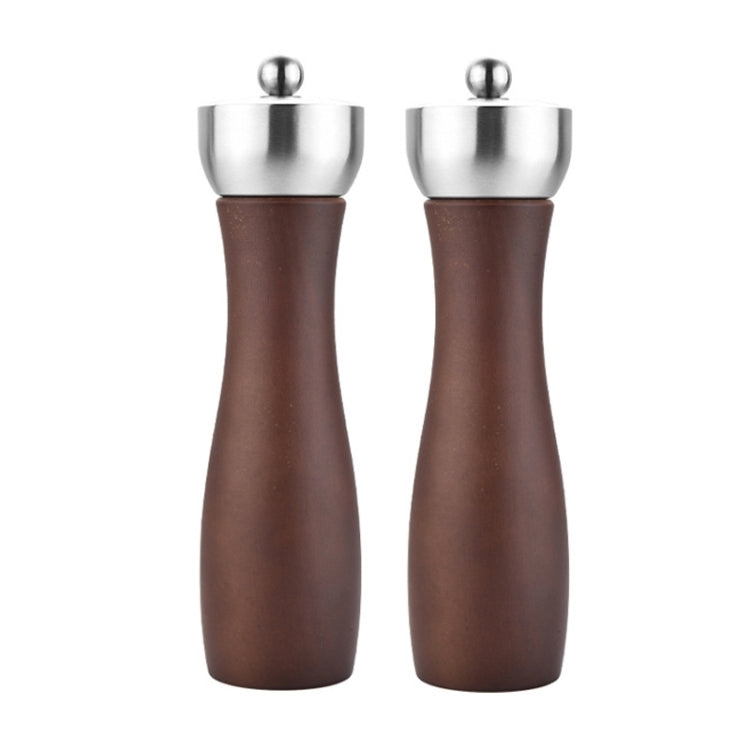Macinapepe manuale in acciaio inossidabile 304 di faggio Macinapepe con nucleo in ceramica, Style 5, 5 inch, Style 5, 6 inch, Style 5, 8 inch, Style 5, 8 inch 2pcs