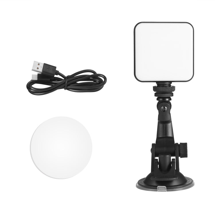 Luce di riempimento per videoconferenza Fotocamera per telefono cellulare Luce per fotografia dal vivo per computer universale, Suction Cup Set