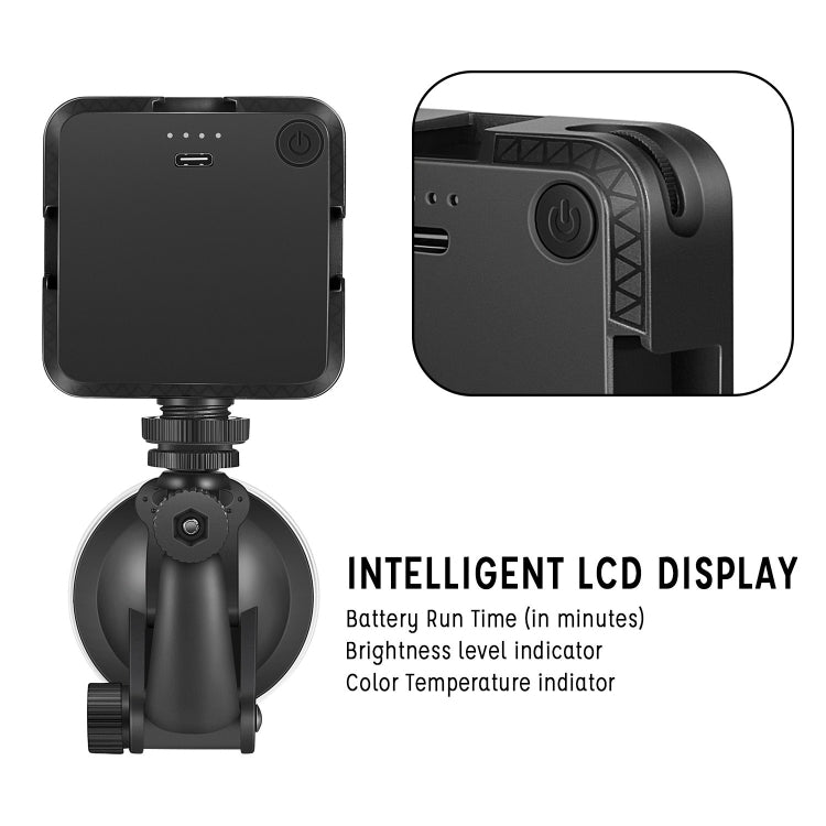 Luce di riempimento per videoconferenza Fotocamera per telefono cellulare Luce per fotografia dal vivo per computer universale, Suction Cup Set