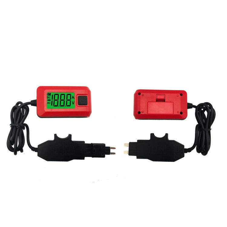 AE150 Automobile Fuse Current Detector Automobile DC Digital Resistance Wire Amperometro, AE150 Red