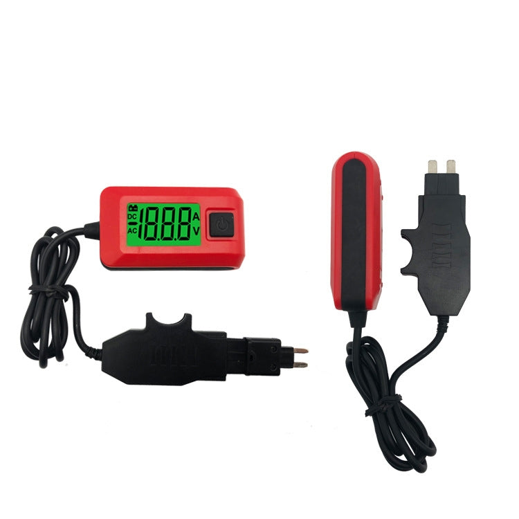 AE150 Automobile Fuse Current Detector Automobile DC Digital Resistance Wire Amperometro, AE150 Red