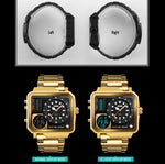 SKMEI 1392 Orologio sportivo da esterno multifunzione Orologio elettronico impermeabile con doppio display da lavoro