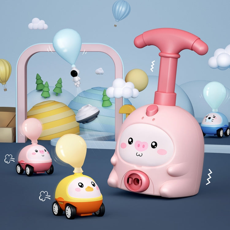 Giocattolo educativo per scooter con palloncino per auto alimentato ad aria compressa per bambini, Pink Piggy (1 Car 6 Balloons), Pink Piggy (2 Cars 6 Balloons), Pink Piggy(1 Car 6 Balloons+Flying), Pink Piggy(2 Cars 6 Balloons+Flying)                 ...