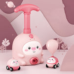Giocattolo educativo per scooter con palloncino per auto alimentato ad aria compressa per bambini, Pink Piggy (1 Car 6 Balloons), Pink Piggy (2 Cars 6 Balloons), Pink Piggy(1 Car 6 Balloons+Flying), Pink Piggy(2 Cars 6 Balloons+Flying)                 ...