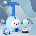 Giocattolo educativo per scooter con palloncino per auto alimentato ad aria compressa per bambini, Pink Piggy (1 Car 6 Balloons), Pink Piggy (2 Cars 6 Balloons), Pink Piggy(1 Car 6 Balloons+Flying), Pink Piggy(2 Cars 6 Balloons+Flying)                 ...