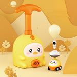 Giocattolo educativo per scooter con palloncino per auto alimentato ad aria compressa per bambini, Pink Piggy (1 Car 6 Balloons), Pink Piggy (2 Cars 6 Balloons), Pink Piggy(1 Car 6 Balloons+Flying), Pink Piggy(2 Cars 6 Balloons+Flying)                 ...