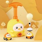 Giocattolo educativo per scooter con palloncino per auto alimentato ad aria compressa per bambini, Pink Piggy (1 Car 6 Balloons), Pink Piggy (2 Cars 6 Balloons), Pink Piggy(1 Car 6 Balloons+Flying), Pink Piggy(2 Cars 6 Balloons+Flying)                 ...