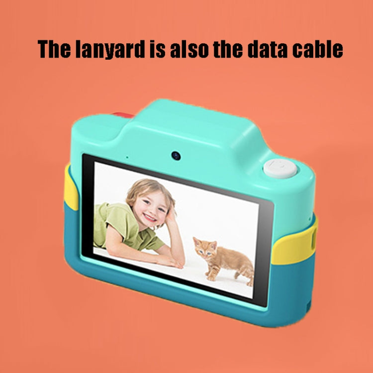 Mini fotocamera digitale per bambini con doppio obiettivo e touch