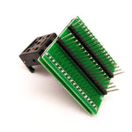 Scheda programmazione QFN32-0.5 doppio strato 8x8 cm